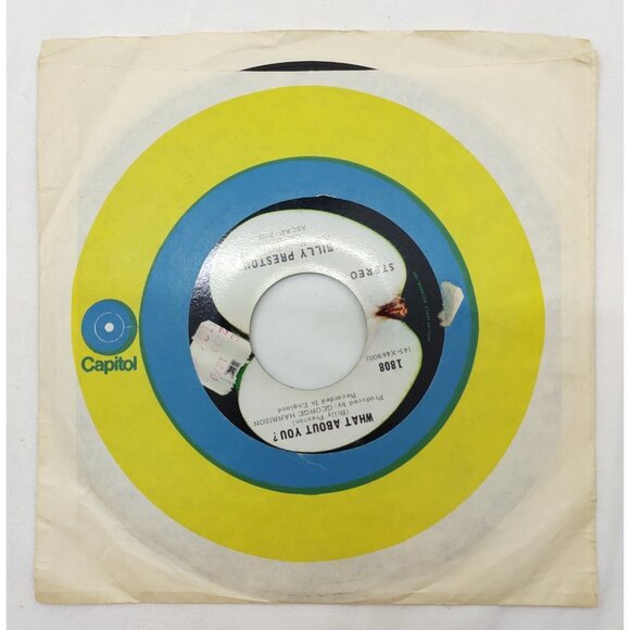 Billy Preston That’s the Way God Planned It 45 RPM Apple 7" Rock Vinyl - Picture 1 of 4